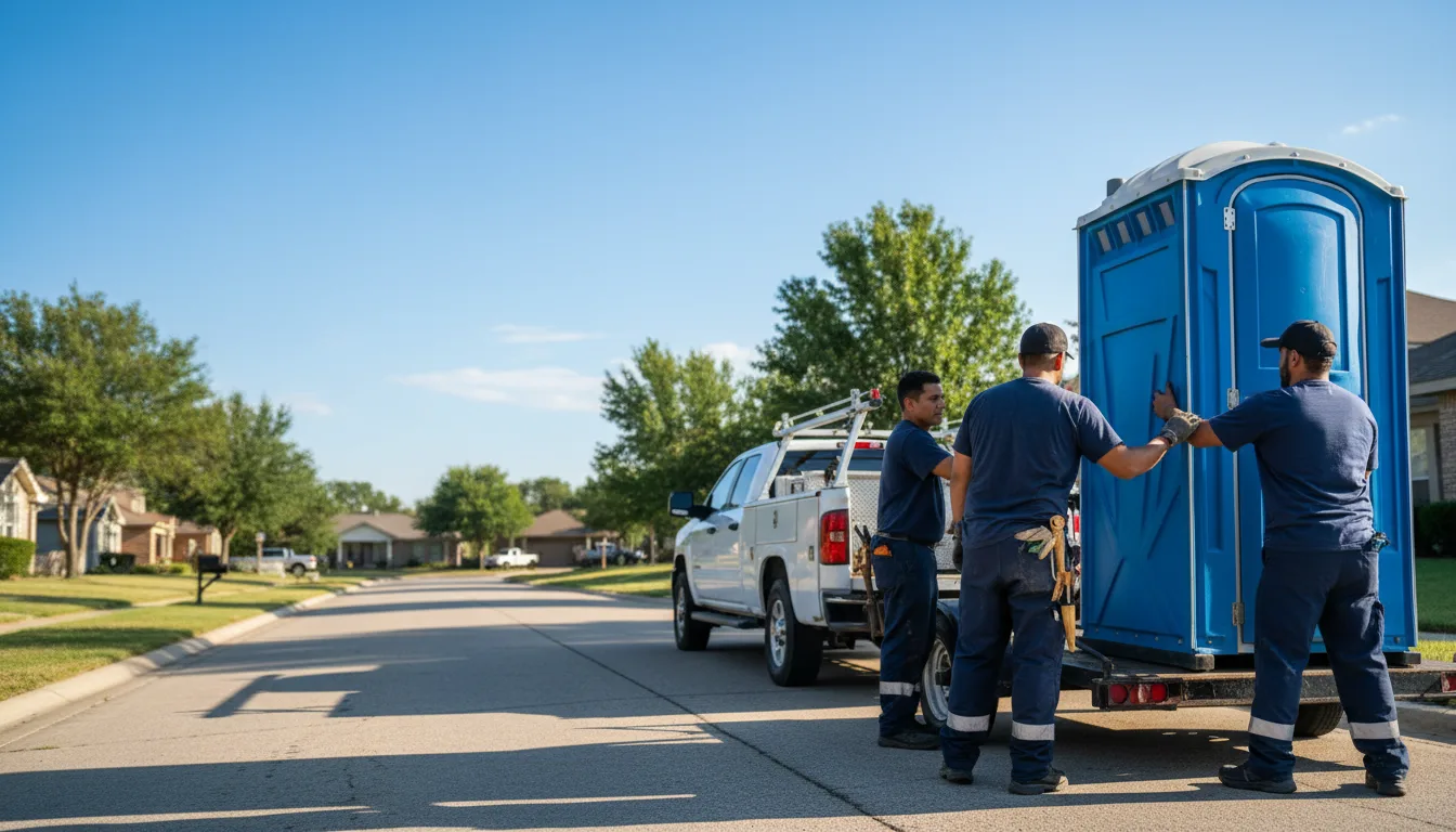 Portable Toilet Rental in Louisiana near me